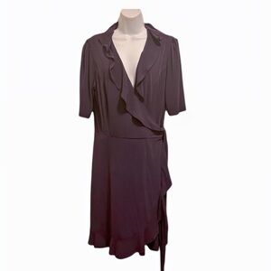 🇨🇦Sz 16 Purple Wrap Dress